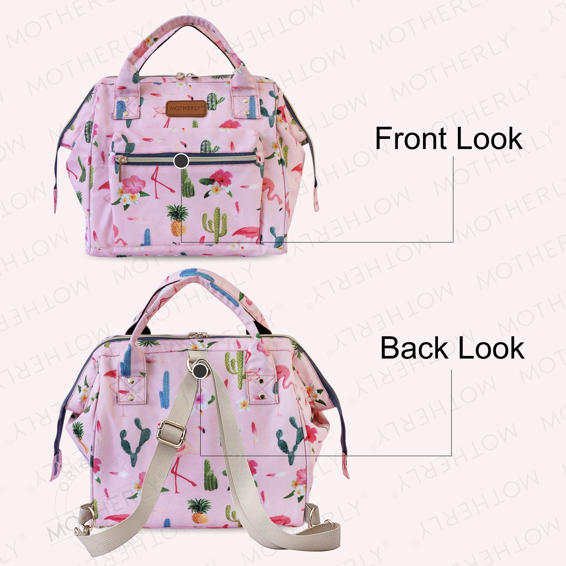 Motherly Nano Diaper Bag for Mothers | Small Diaper handbag for mom for Travel - MOTHERLY