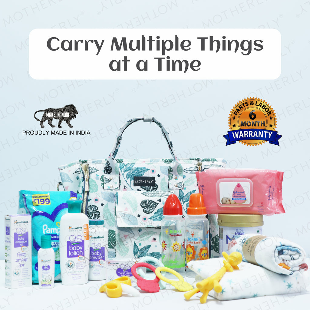 Motherly Womens Stylish Diaper Bag Mummy Bag Handbag - MOTHERLY