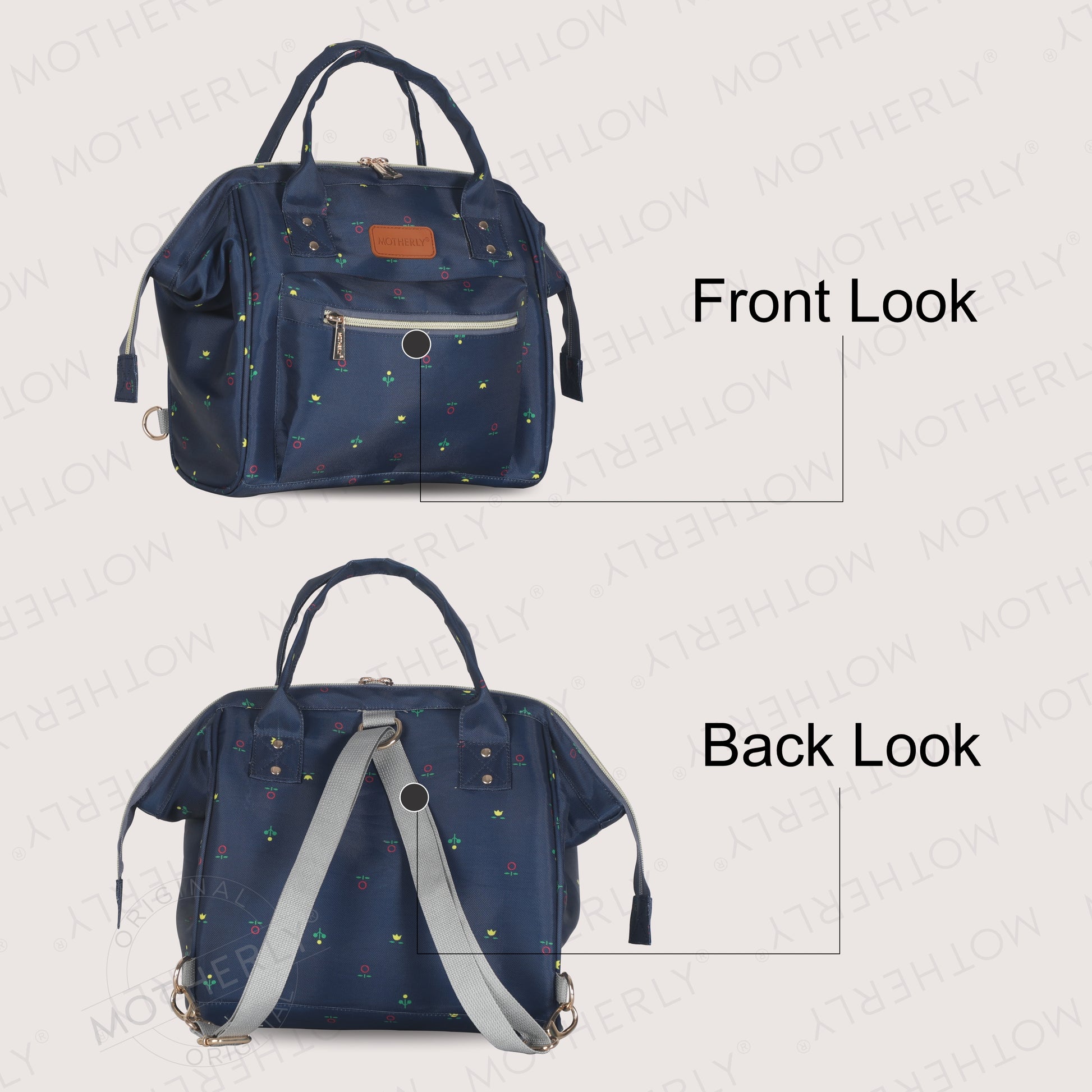 Motherly Nano Diaper Bag for Mothers | Small Diaper handbag for mom for Travel - MOTHERLY