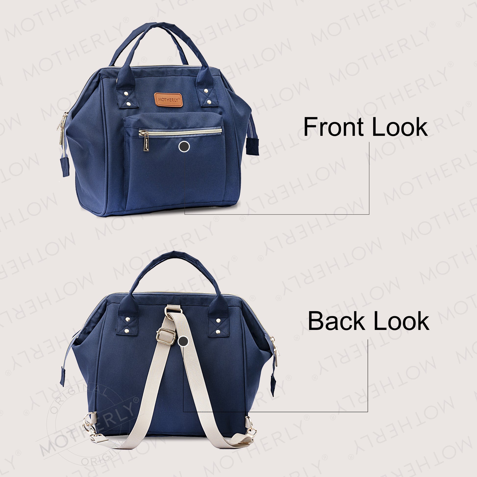 Motherly Nano Diaper Bag for Mothers | Small Diaper handbag for mom for Travel