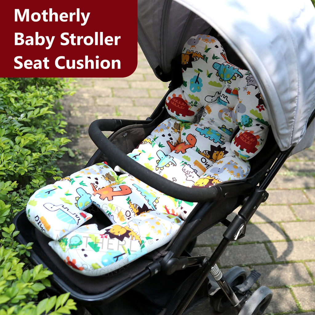 Motherly Baby Stroller Seat Cushion for Strollers, Car Seat & Chair, Breathable, Multi-purpose All-in-one Infant Carriage Cushion, High Chair Seat Cushion, Push Chair Stroller Cushion - MOTHERLY