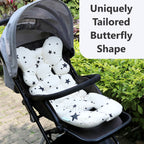 Motherly Baby Stroller Seat Cushion for Strollers, Car Seat & Chair, Breathable, Multi-purpose All-in-one Infant Carriage Cushion, High Chair Seat Cushion, Push Chair Stroller Cushion - MOTHERLY