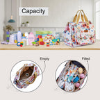 Motherly Glory Tote Diaper Bag for Mothers for Travel, Maternity Bag for Newborn Baby, Mothers Travelling Bag, Multiple Pocket Water Resistant Baby Bag, Hospital Bag for moms - MOTHERLY