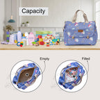 Motherly Glory Tote Diaper Bag for Mothers for Travel, Maternity Bag for Newborn Baby, Mothers Travelling Bag, Multiple Pocket Water Resistant Baby Bag, Hospital Bag for moms - MOTHERLY