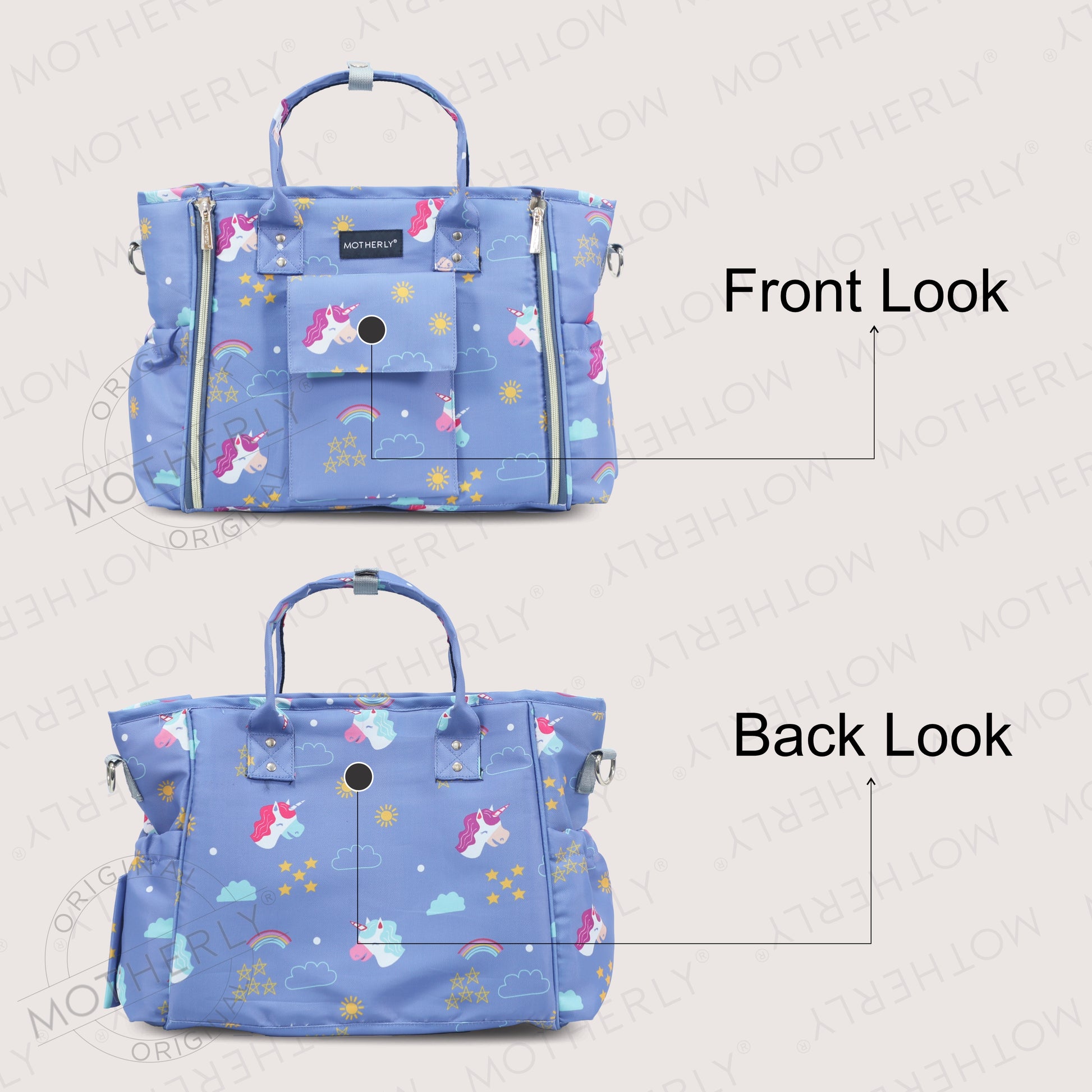 Motherly Womens Stylish Diaper Bag Mummy Bag Handbag - MOTHERLY