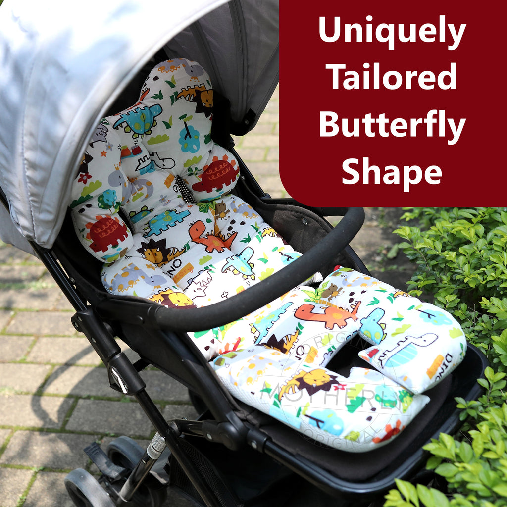 Motherly Baby Stroller Seat Cushion for Strollers, Car Seat & Chair, Breathable, Multi-purpose All-in-one Infant Carriage Cushion, High Chair Seat Cushion, Push Chair Stroller Cushion - MOTHERLY