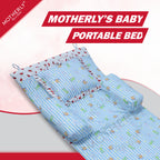 Motherly Portable Baby Bed | Travel Friendly infant Sleeping Bedding Set | Sleeping Bed for Kids - MOTHERLY