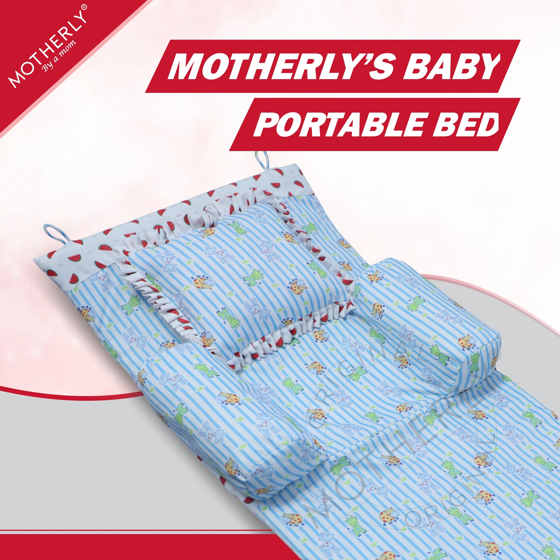 Motherly Portable Baby Bed | Travel Friendly infant Sleeping Bedding Set | Sleeping Bed for Kids - MOTHERLY
