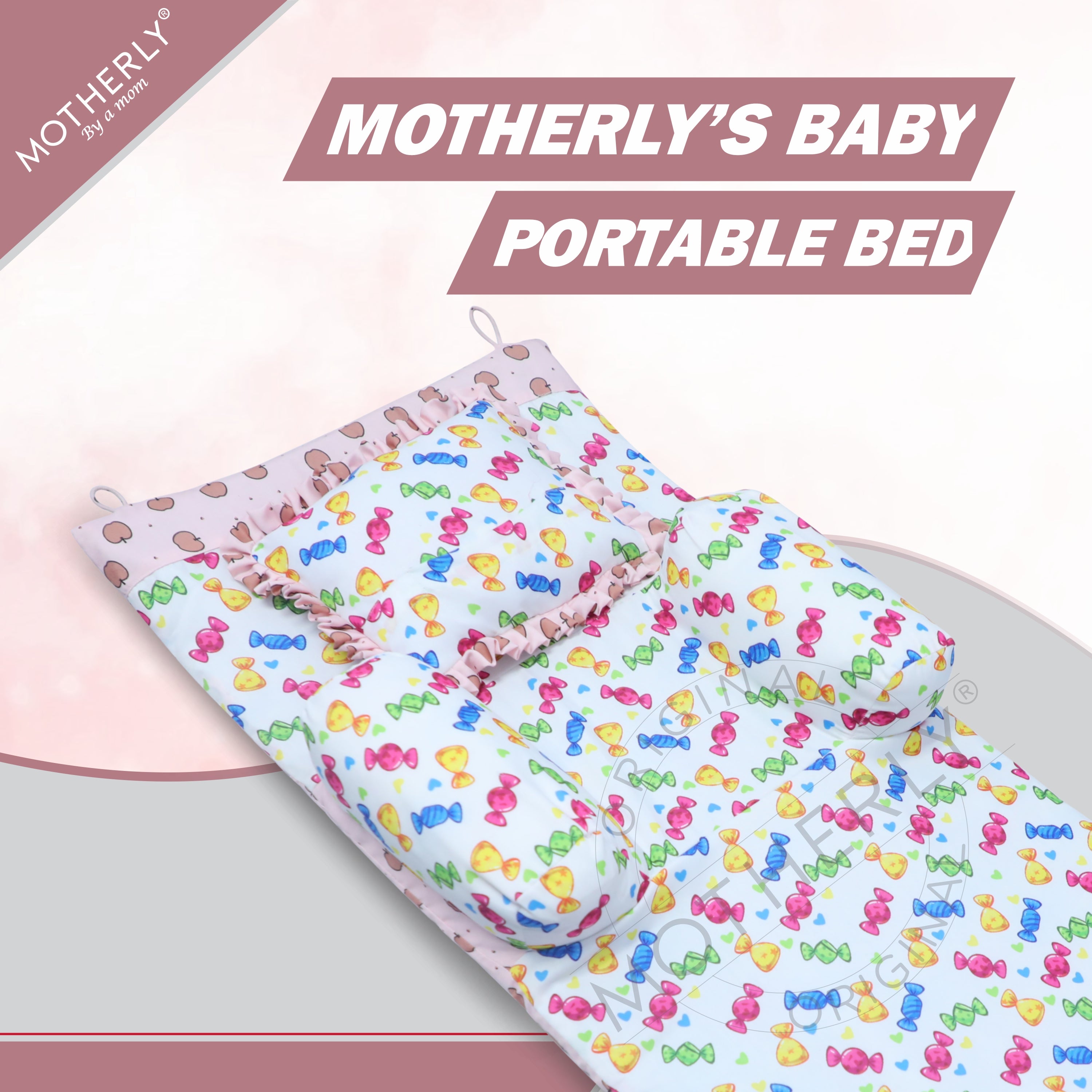 Motherly Portable Baby Bed Travel Friendly infant Sleeping