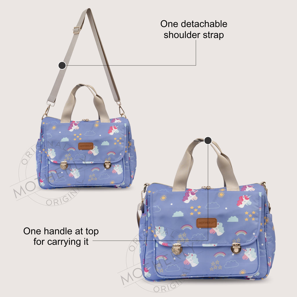 Motherly Glory Tote Diaper Bag for Mothers for Travel, Maternity Bag for Newborn Baby, Mothers Travelling Bag, Multiple Pocket Water Resistant Baby Bag, Hospital Bag for moms - MOTHERLY