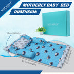 Motherly Portable Baby Bed | Travel Friendly infant Sleeping Bedding Set | Sleeping Bed for Kids - MOTHERLY