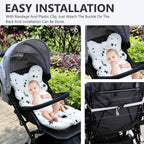 Motherly Baby Stroller Seat Cushion for Strollers, Car Seat & Chair, Breathable, Multi-purpose All-in-one Infant Carriage Cushion, High Chair Seat Cushion, Push Chair Stroller Cushion - MOTHERLY