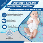 Motherly Portable Baby Bed | Travel Friendly infant Sleeping Bedding Set | Sleeping Bed for Kids - MOTHERLY