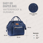 Motherly Nano Diaper Bag for Mothers | Small Diaper handbag for mom for Travel