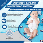Motherly Portable Baby Bed | Travel Friendly infant Sleeping Bedding Set | Sleeping Bed for Kids - MOTHERLY