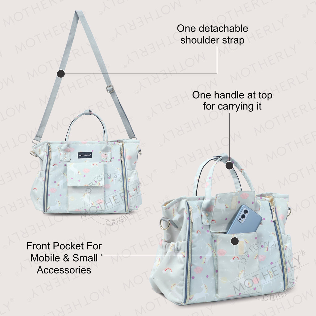 Motherly Womens Stylish Diaper Bag Mummy Bag Handbag - MOTHERLY