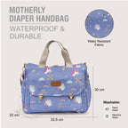 Motherly Glory Tote Diaper Bag for Mothers for Travel, Maternity Bag for Newborn Baby, Mothers Travelling Bag, Multiple Pocket Water Resistant Baby Bag, Hospital Bag for moms - MOTHERLY