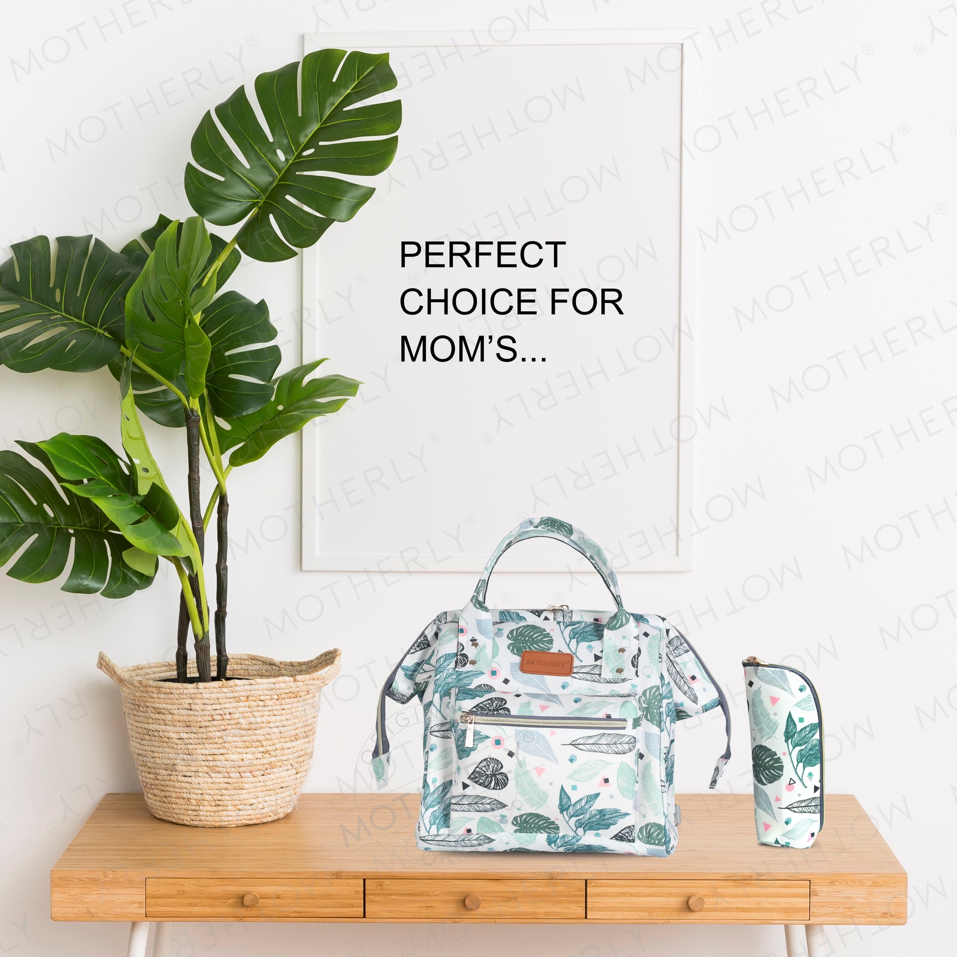 Motherly Nano Diaper Bag for Mothers | Small Diaper handbag for mom for Travel - MOTHERLY