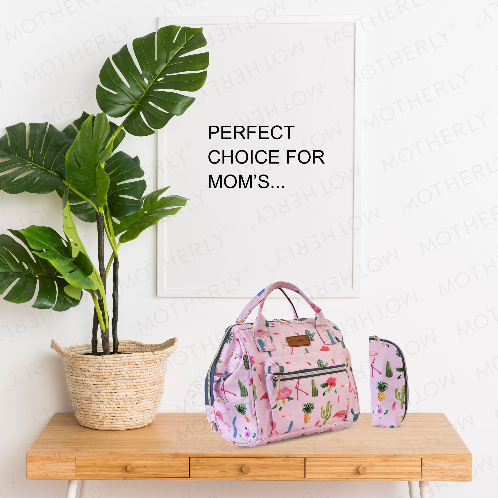 Motherly Nano Diaper Bag for Mothers | Small Diaper handbag for mom for Travel - MOTHERLY