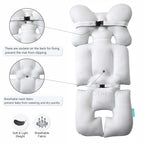 Motherly Baby Stroller Seat Cushion for Strollers, Car Seat & Chair, Breathable, Multi-purpose All-in-one Infant Carriage Cushion, High Chair Seat Cushion, Push Chair Stroller Cushion - MOTHERLY