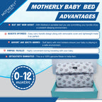 Motherly Portable Baby Bed | Travel Friendly infant Sleeping Bedding Set | Sleeping Bed for Kids - MOTHERLY