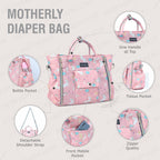 Motherly Womens Stylish Diaper Bag Mummy Bag Handbag - MOTHERLY