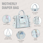 Motherly Womens Stylish Diaper Bag Mummy Bag Handbag - MOTHERLY