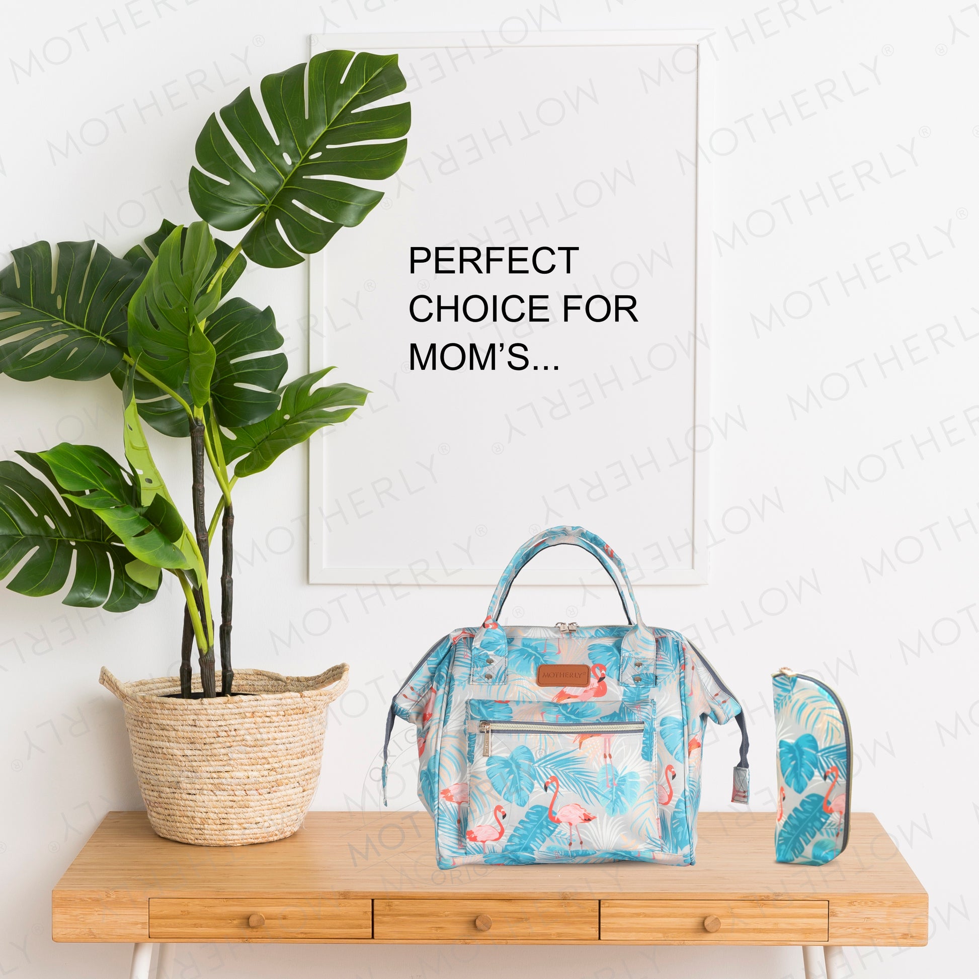 Motherly Nano Diaper Bag for Mothers | Small Diaper handbag for mom for Travel - MOTHERLY