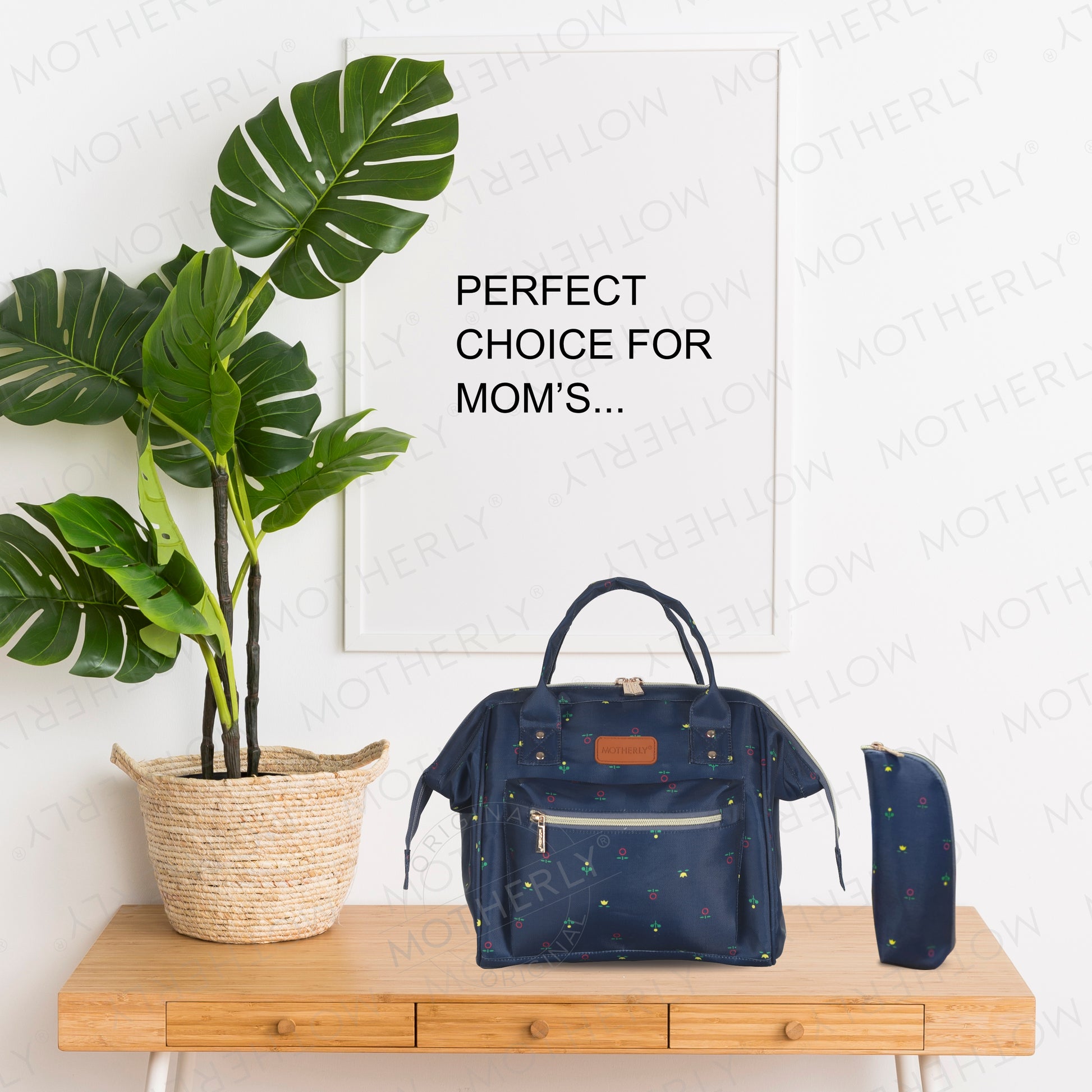 Motherly Nano Diaper Bag for Mothers | Small Diaper handbag for mom for Travel - MOTHERLY