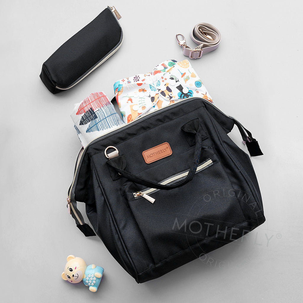 Motherly Nano Diaper Bag for Mothers | Small Diaper handbag for mom for Travel - MOTHERLY