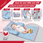 Motherly Portable Baby Bed | Travel Friendly infant Sleeping Bedding Set | Sleeping Bed for Kids - MOTHERLY