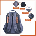 Motherly Solid Color Diaper Bag for Mothers for Travel, Maternity Bag for Newborn Baby, Mothers Travelling Bag, Multiple Pocket Water Resistant Baby Bag, Hospital Bag for moms with Offers - MOTHERLY