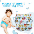 Motherly Newborn Baby Reusable Cloth Diapers, Infant Diaper Nappies Pack of 2 - MOTHERLY