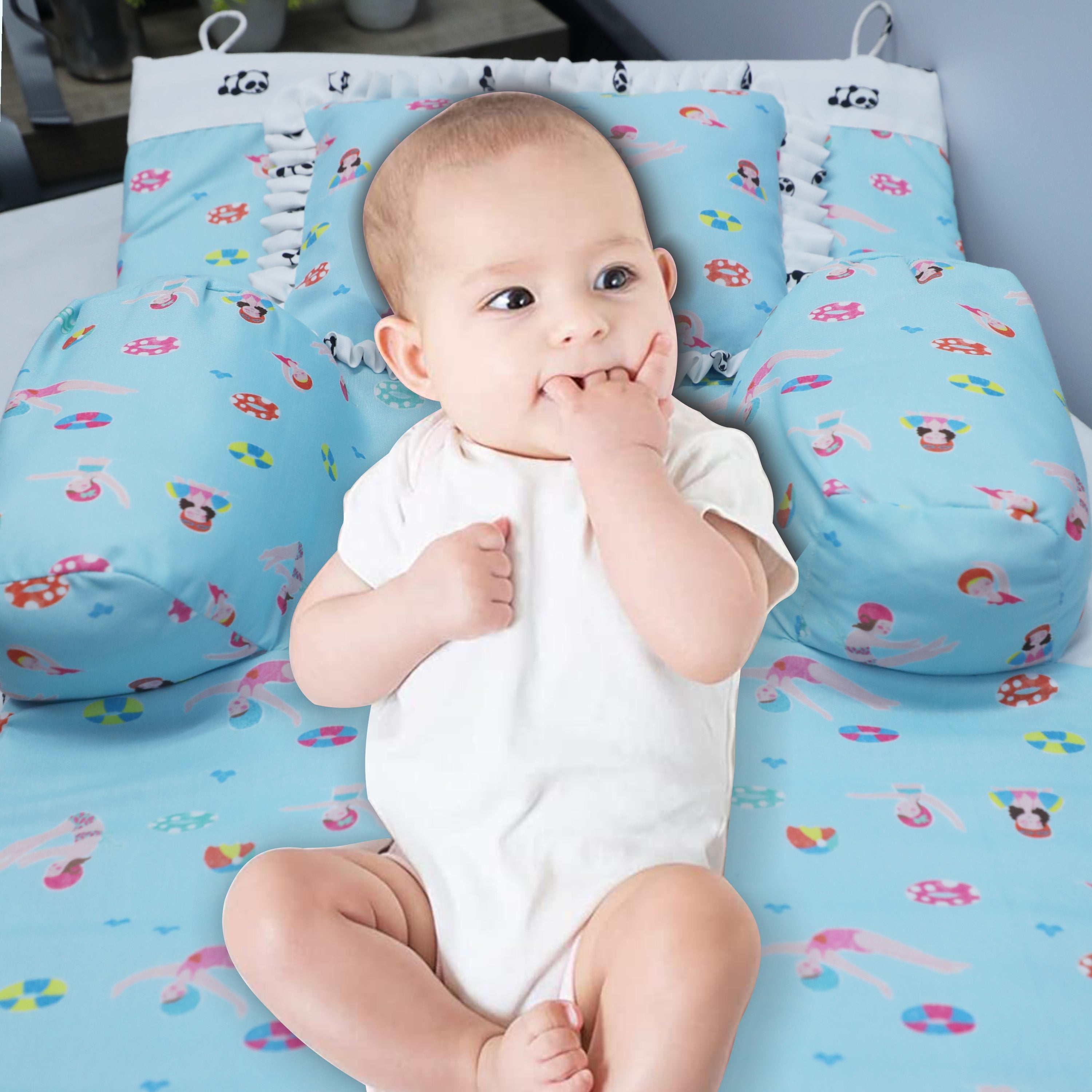 Motherly Portable Baby Bed | Travel Friendly infant Sleeping Bedding Set | Sleeping Bed for Kids - MOTHERLY