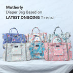 Motherly Womens Stylish Diaper Bag Mummy Bag Handbag - MOTHERLY