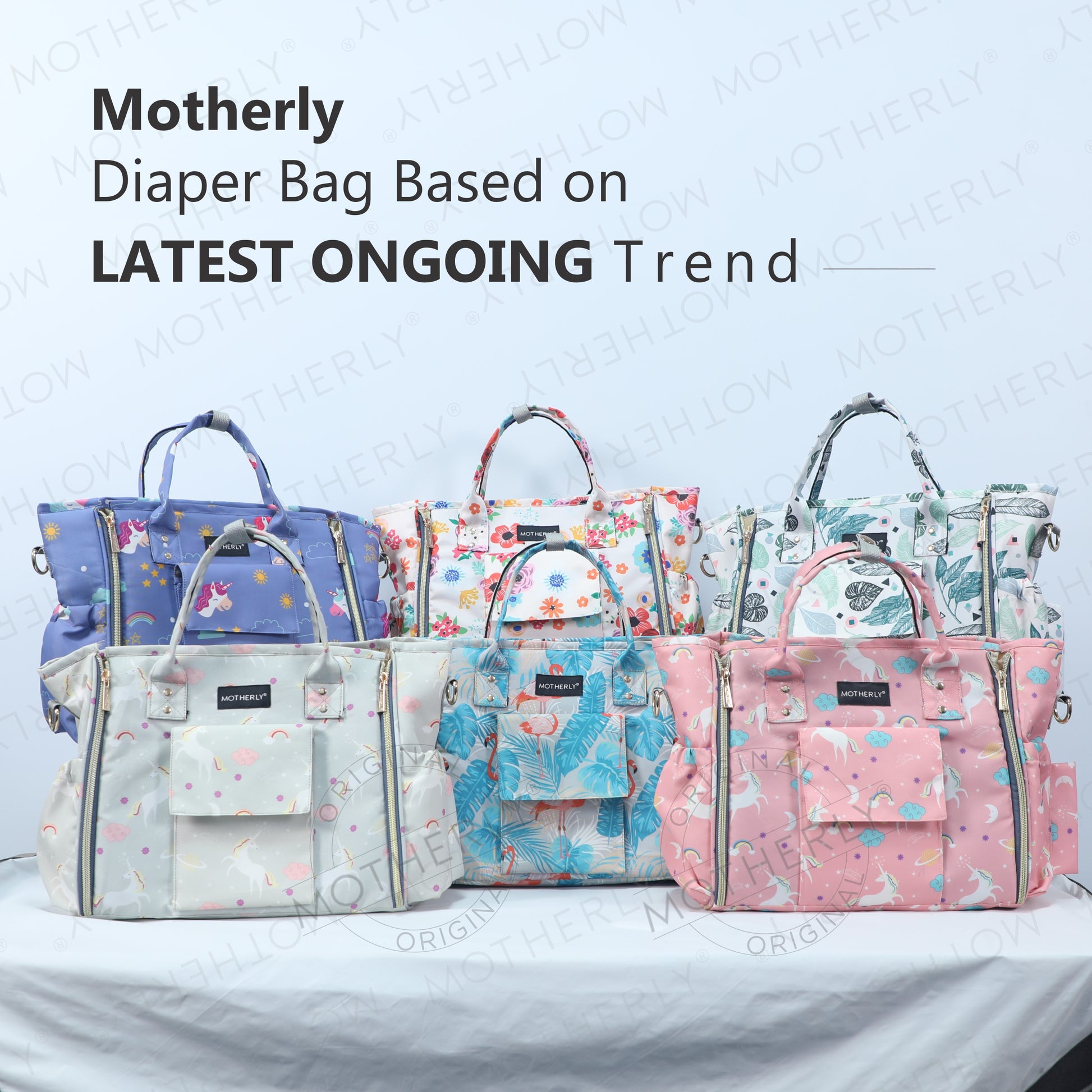 Motherly Womens Stylish Diaper Bag Mummy Bag Handbag - MOTHERLY