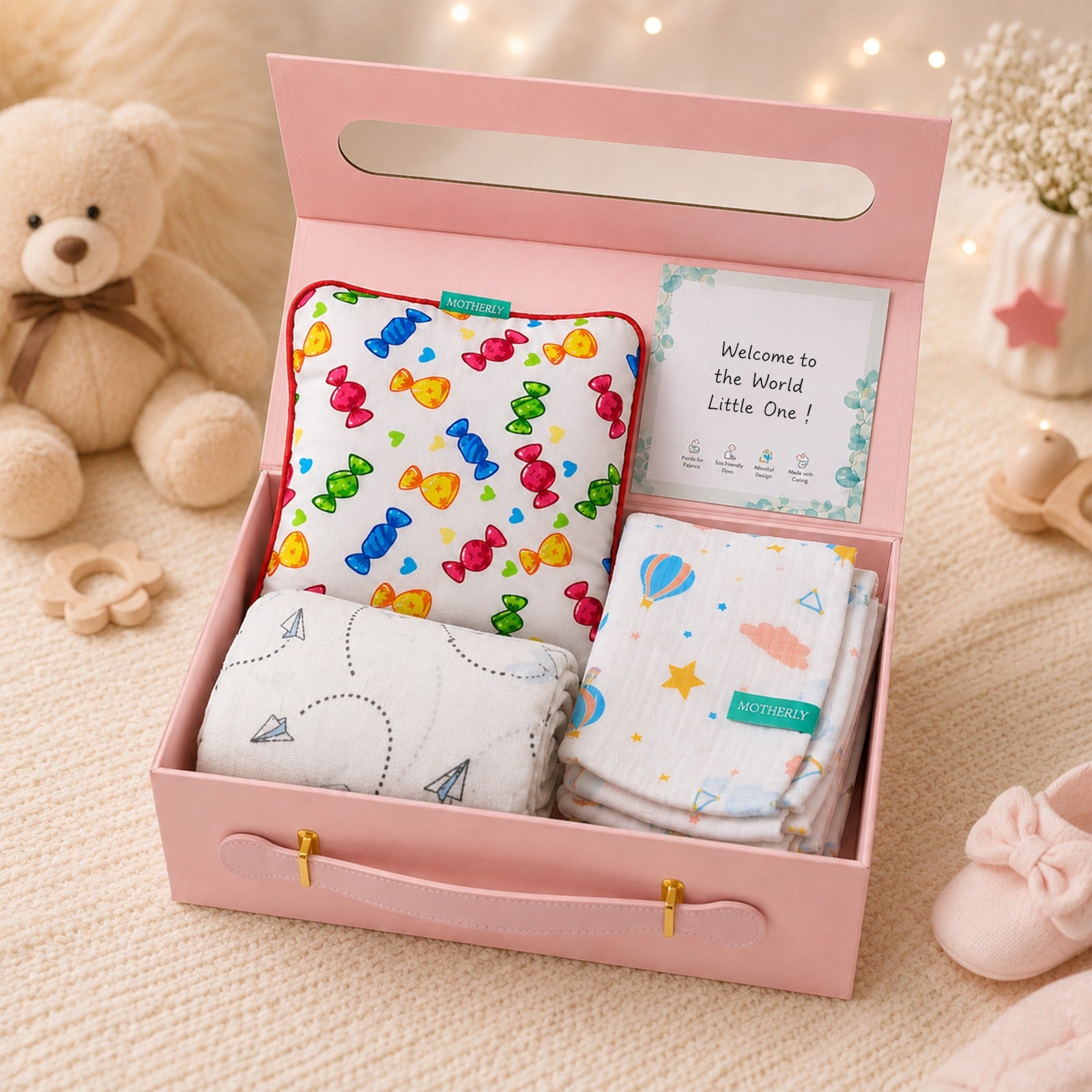 Motherly Welcome Baby Keepsake Box