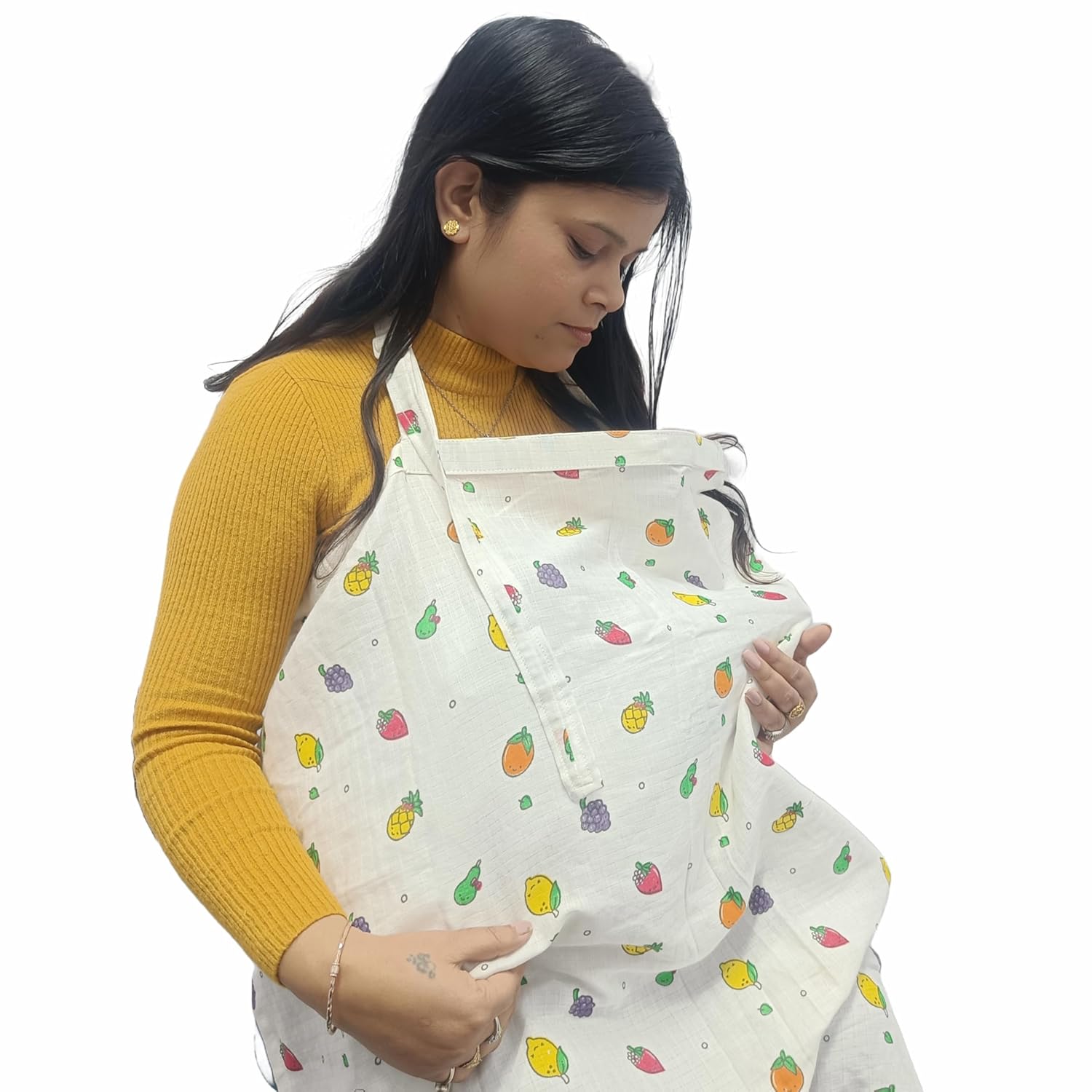 Motherly Nursing Breastfeeding Cover Scarf Cloth- Breast Feeding shawl