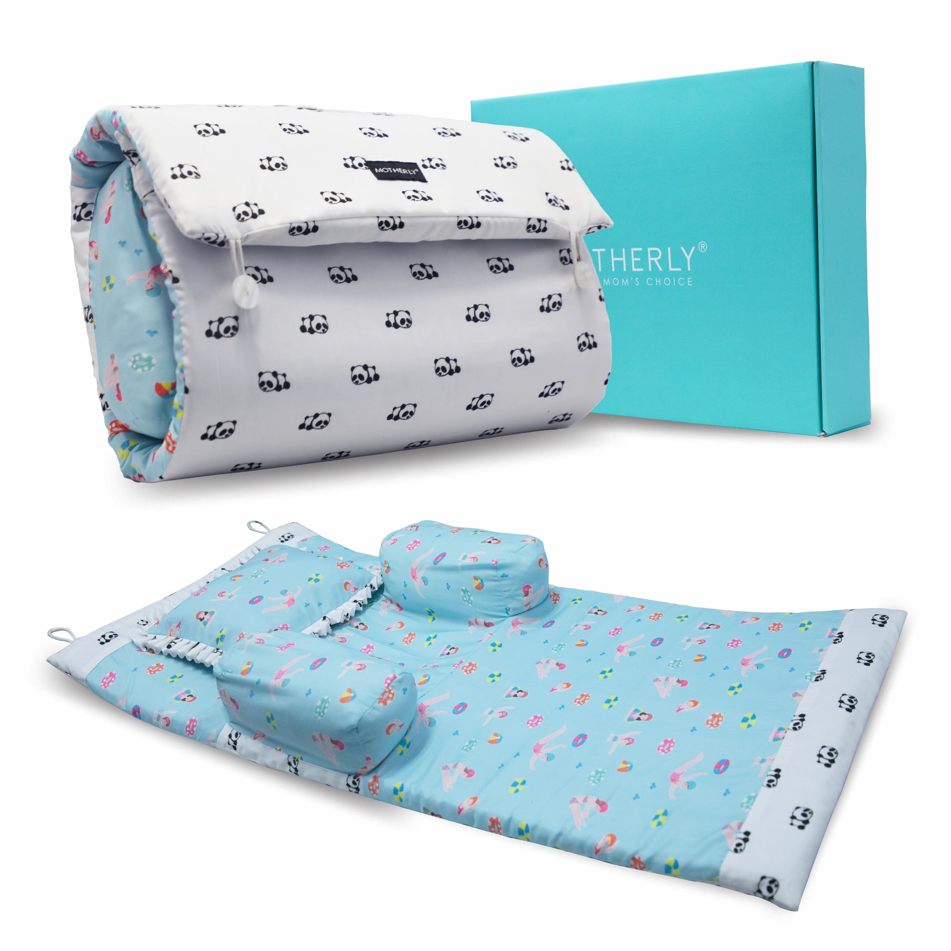 Motherly Portable Baby Bed | Travel Friendly infant Sleeping Bedding Set | Sleeping Bed for Kids - MOTHERLY