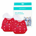 Motherly Newborn Baby Reusable Cloth Diapers, Infant Diaper Nappies Pack of 2 - MOTHERLY
