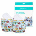 Motherly Newborn Baby Reusable Cloth Diapers, Infant Diaper Nappies Pack of 2 - MOTHERLY