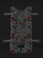 Motherly Baby Stroller Seat Cushion | Reversible and Universal Fit Pad for Strollers, High Chairs, Car Seats & Rockers | Soft, Breathable Pram Liner with Secure Straps & Safety Belt Slot