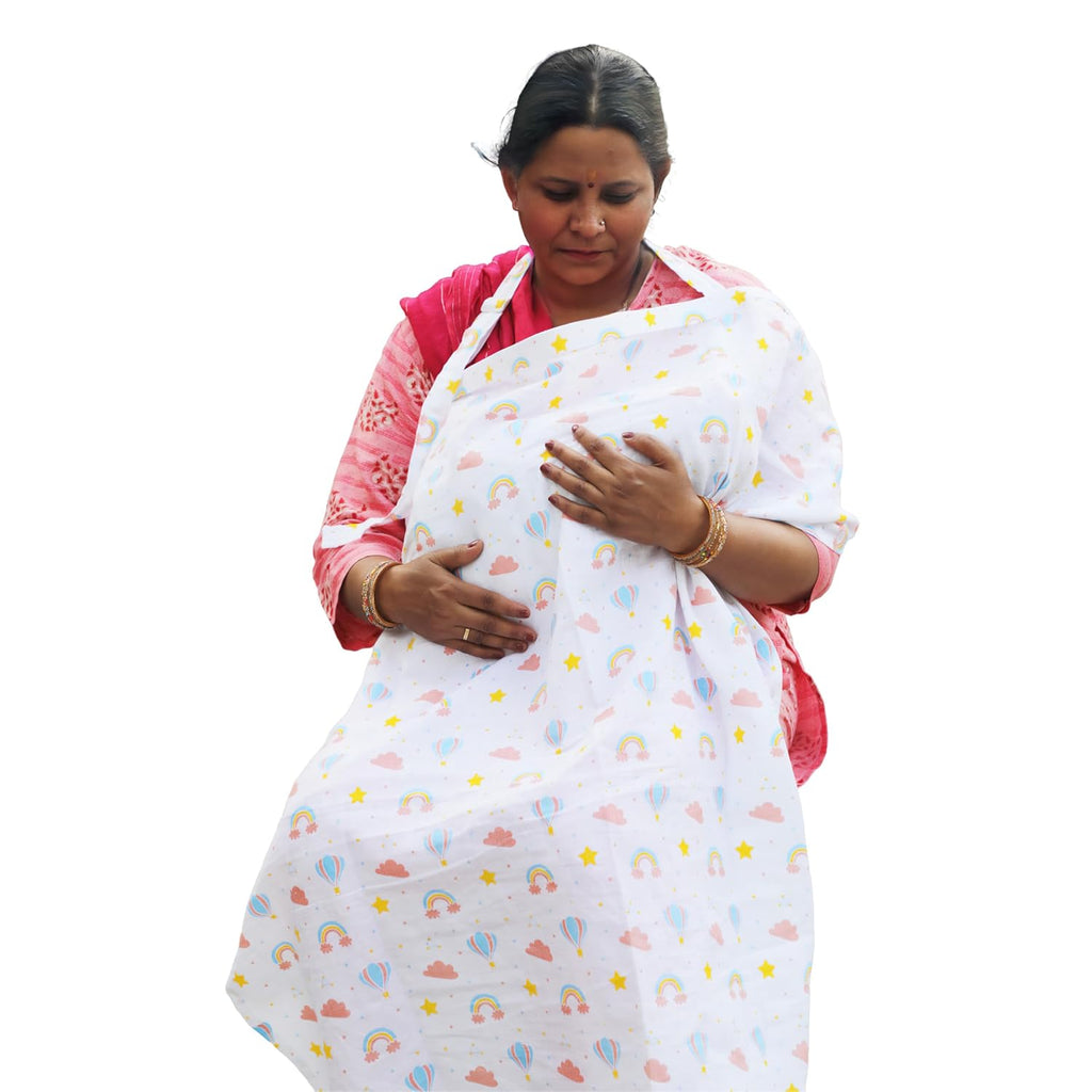 Motherly Nursing Breastfeeding Cover Scarf Cloth- Breast Feeding shawl - MOTHERLY