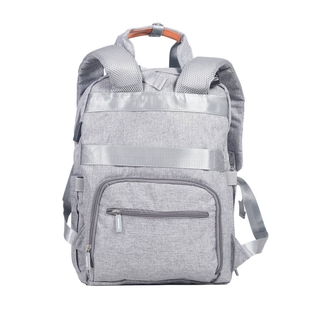 Grace and Glory Diaper Bags - Gray - MOTHERLY