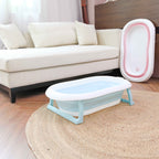 Bubble Basin Foldable Bath Tub For Babies -Light Blue