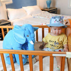Elephant Plush Toy - Blue