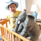Elephant Plush Toy - Gray