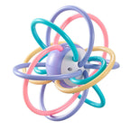 Baby Teether Tube Rattle Toy