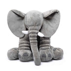 Elephant Plush Toy - Gray