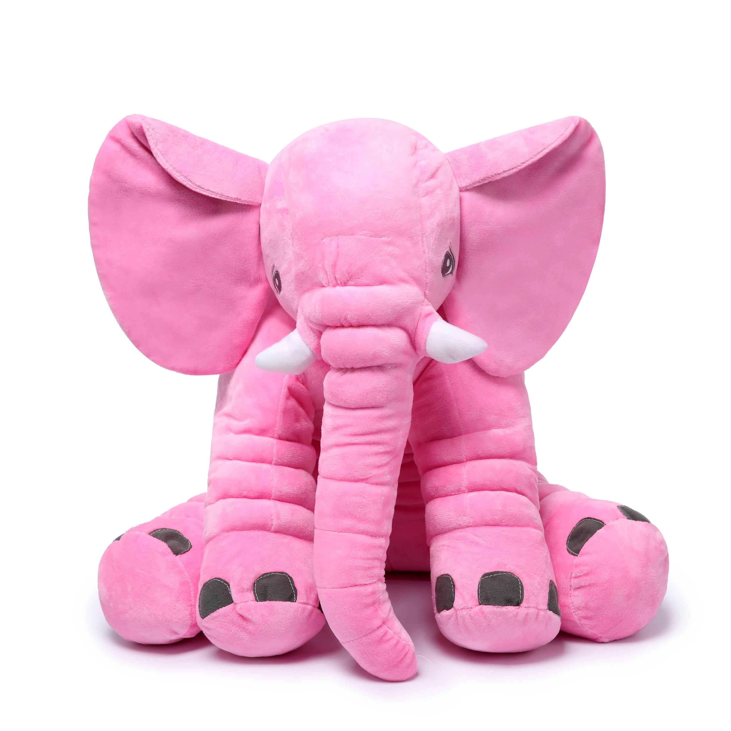 Elephant Plush Toy - Pink